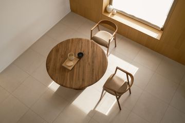 Mushroom Round Table - Walnut by GAZZDA - view 8