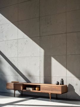 Fawn Lowboard - Two Drawers, Walnut by GAZZDA - view 5