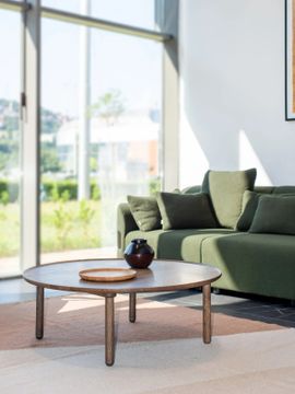 Mu Coffee Table - Smoked Oak by GAZZDA - view 7