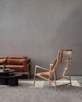 Dedo Lounge Chair - Oak by GAZZDA - view 3