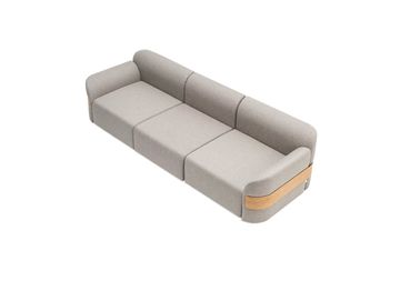 Hugg Modular Sofa 3 Plus Seater by GAZZDA - view 3