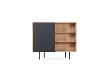 Fina Highboard - Black by GAZZDA - view 2