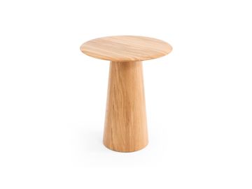 Mushroom Coffee & Side Table - Oak by GAZZDA - view 9