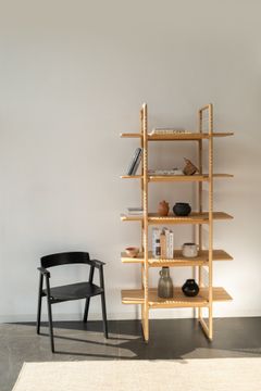 Flip Chair - Oak, Black by GAZZDA - view 9