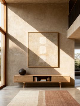 Fawn Lowboard - Two Drawers, Oak by GAZZDA - view 3
