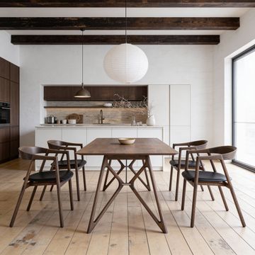 Muna Chair - Smoked Oak, Upholstered by GAZZDA - view 4