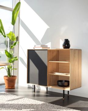Fina Highboard - Black by GAZZDA - view 4