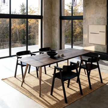 Flip Chair - Oak, Black by GAZZDA - view 3