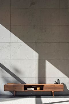 Fawn Lowboard - Two Drawers, Walnut by GAZZDA - view 4