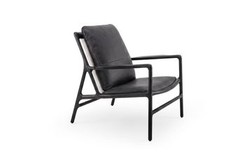 Dedo Easy Chair - Lacquered Oak by GAZZDA - view 2