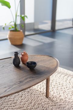 Mu Coffee Table - Smoked Oak by GAZZDA - view 5