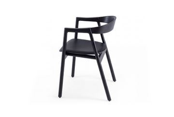 Muna Chair - Lacquered Oak, Upholstered by GAZZDA - view 9