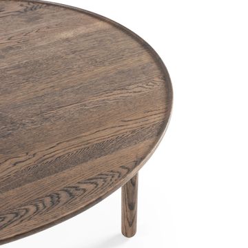 Mu Coffee Table - Smoked Oak by GAZZDA - view 8