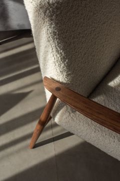 Aska Lounge Chair - Walnut by GAZZDA - view 8