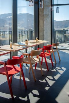 Flip Chair - Oak, Red by GAZZDA - view 7