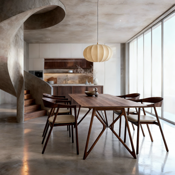 Muna Chair - Walnut, Upholstered by GAZZDA - view 7