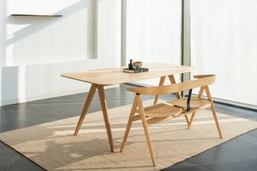 Ava Bench - Oak by GAZZDA - view 7