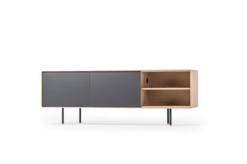 Fina Sideboard 180 - Black by GAZZDA - view 7