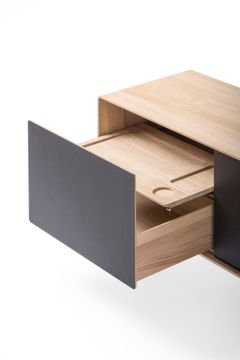 Fina Sideboard 180 - Black by GAZZDA - view 5
