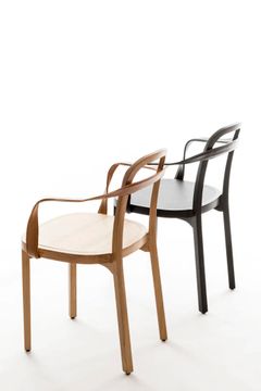 Siro chair with armrests by Woodnotes - view 7