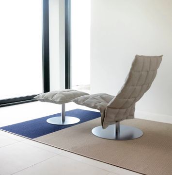 k Ottoman with plate by Woodnotes - view 3