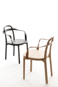 Siro chair with armrests by Woodnotes - view 8