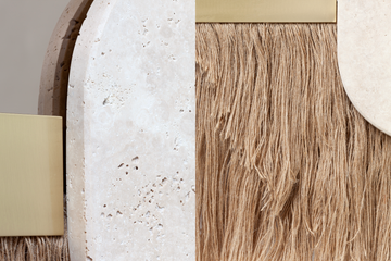 souk ecru latte mirror by DOOQ - view 3