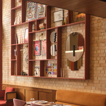 souk caramel mirror by DOOQ - view 4