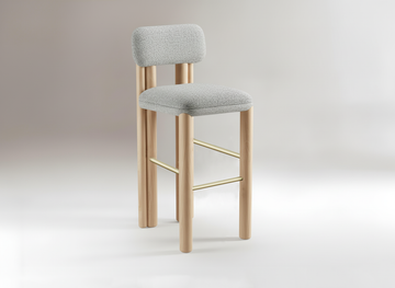 camelia wood bar chair by DOOQ - view 4