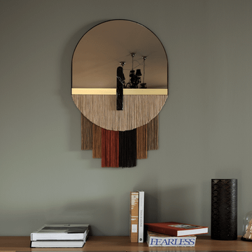 souk caramel mirror by DOOQ - view 3