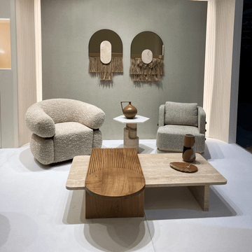 souk ecru shell mirror by DOOQ - view 8