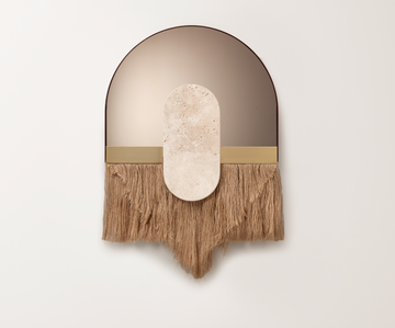 souk ecru cream mirror by DOOQ - view 2