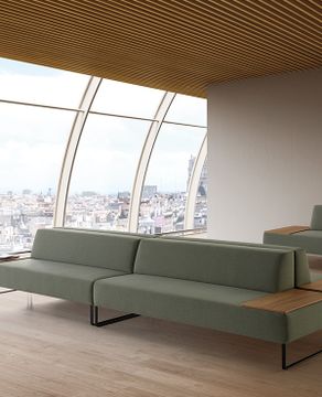 Tetris Sofa with arm W.20cm by INCLASS - view 6