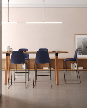 Unnia Tapiz 5 seater bench frame with legs by INCLASS - view 5
