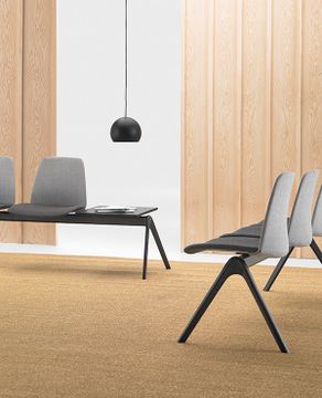 Unnia Tapiz 5 seater bench frame with legs by INCLASS - view 4