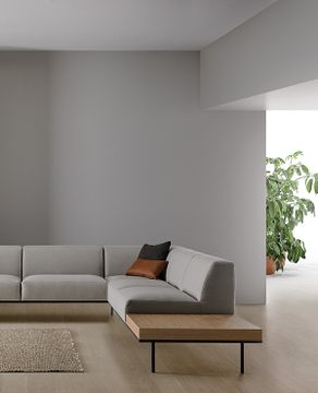 Escalas Modular bench 3 central seats and 2 end table tops by INCLASS - view 2