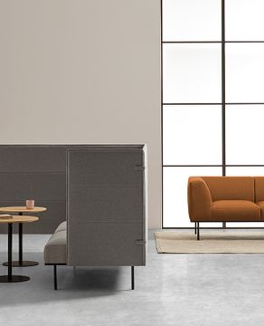 Escalas Modular bench 3 central seats and 2 end table tops by INCLASS - view 4
