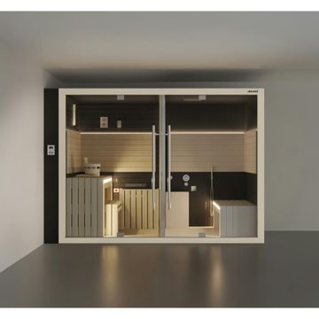 Sasha, Sauna, Hammam, 302 x 216 x 225 H cm, With external controls by Jacuzzi® - view 3