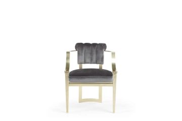 Fuji chair with armrests by Jumbo Collection - view 2