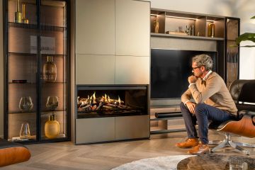 Holographic Fireplace - E-one 100F - Front model by KALFIRE - view 4
