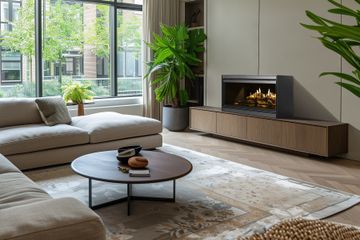 Holographic Fireplace - E-one 100F FR - Freestanding fireplace by KALFIRE - view 9