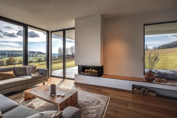 Holographic Fireplace - E-one 100S - 3-sided model by KALFIRE - view 5