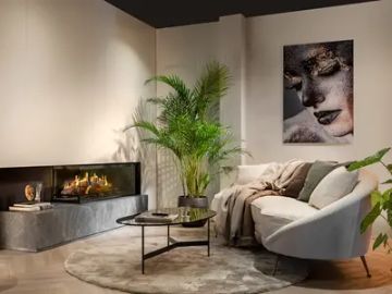Holographic Fireplace - E-one 130C - Corner model by KALFIRE - view 7