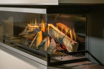 Holographic Fireplace - E-one 130C - Corner model by KALFIRE - view 8