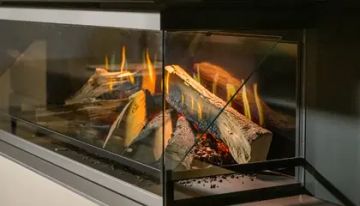 Holographic Fireplace - E-one 130C - Corner model by KALFIRE - view 9