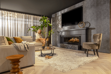 Holographic Fireplace - E-one 130F - Front fireplace by KALFIRE - view 8
