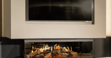 Holographic Fireplace - E-one 130S - 3-sided model by KALFIRE - view 5