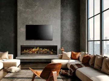 Holographic Fireplace - E-one 160F - Front fireplace by KALFIRE - view 7