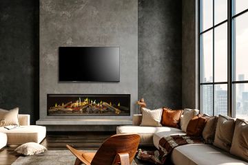 Holographic Fireplace - E-one 160F - Front fireplace by KALFIRE - view 6