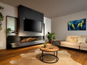 Holographic Fireplace - E-one 160S - 3-sided model by KALFIRE - view 6